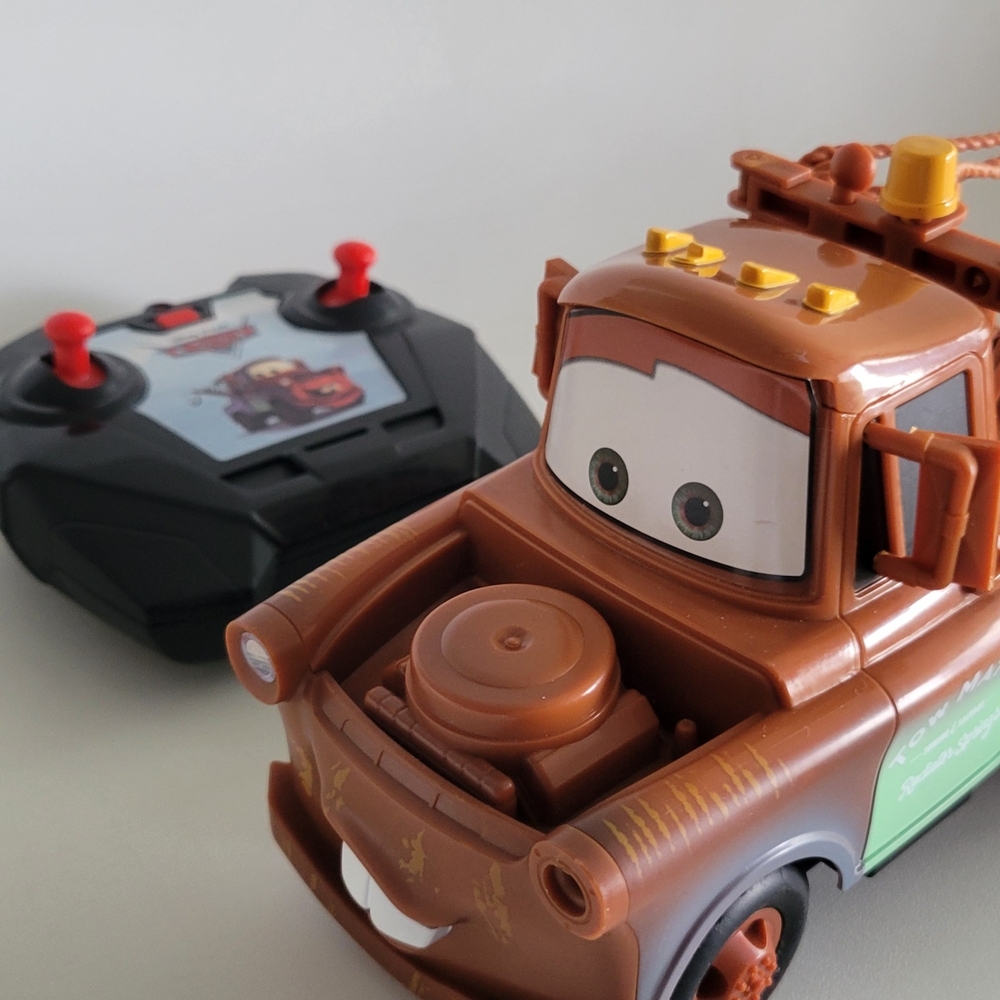 Disney Brown Remote Control Tow Truck